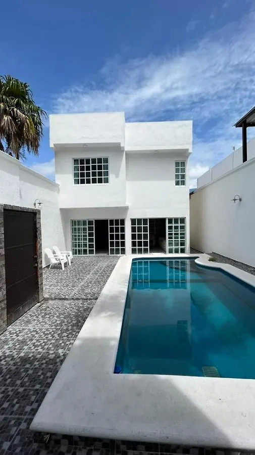 펜션 칸쿤 Magnifica Casa Con Alberca Privada A 10 Min Del Mar 빌라 멕시코