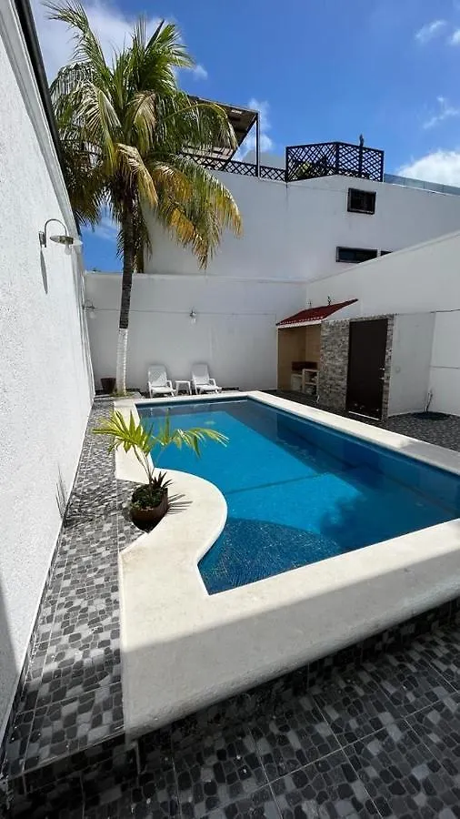 칸쿤 Magnifica Casa Con Alberca Privada A 10 Min Del Mar 빌라 펜션